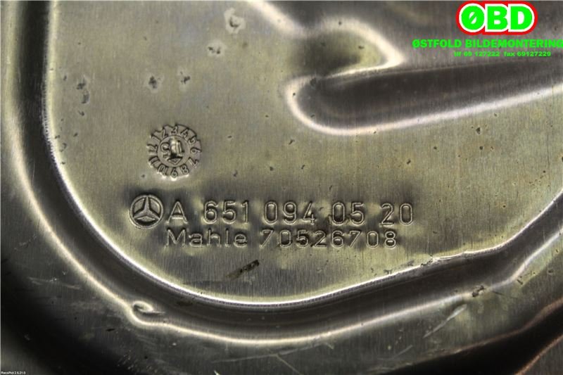 Luftfilterboks til Mercedes E-Klasse 2013-2016 (Fase 2) (W212) (W212) (MERCEDES|A 651 090 17 01||6510901701)