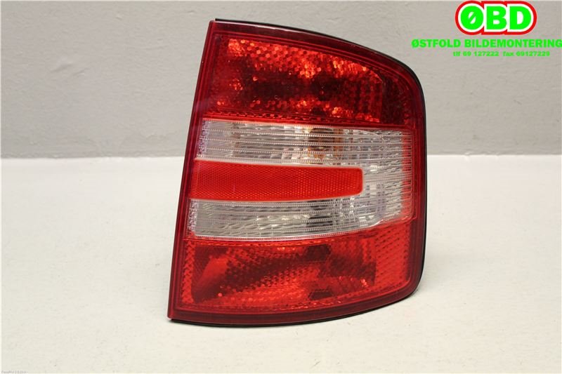 Baklykt høyre til Škoda Fabia 2007-2010 (Type II, Fase 1) (SKODA|6Y9 945 112 D|)