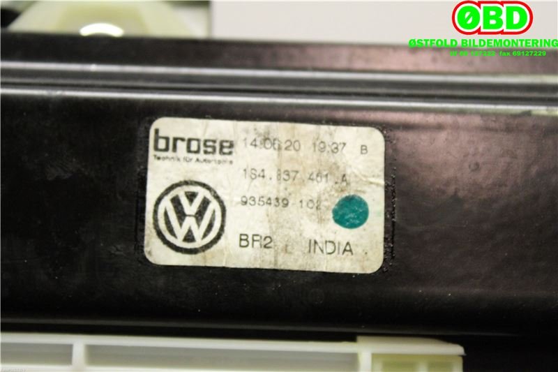 Ruteheis til VW E-Up 2013-2019  (VOLKSWAGEN|1S4 837 461 A||1S4837461A)