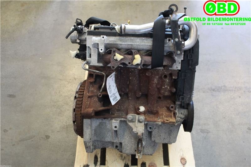 Motor diesel til Renault Kangoo 2008-2021 (Type II)  (RENAULT|7701478425|K9K800|)