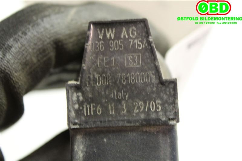 Coil elektronisk til Škoda Octavia 2005-2008 (Type II, Fase 1)  (SKODA|036 905 715 F|036 906 715 H|036905715A)