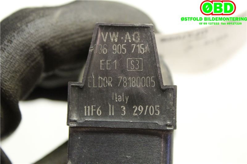 Coil elektronisk til Škoda Octavia 2005-2008 (Type II, Fase 1)  (SKODA|036 905 715 F|036 906 715 H|036905715A)