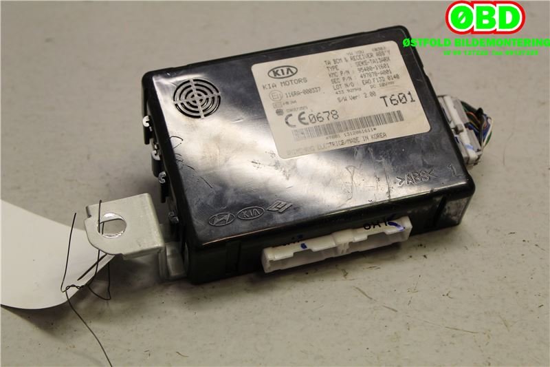 Styreenhet diverse til Kia Picanto 2011-2017 (Type II) (KIA|954001Y601|)