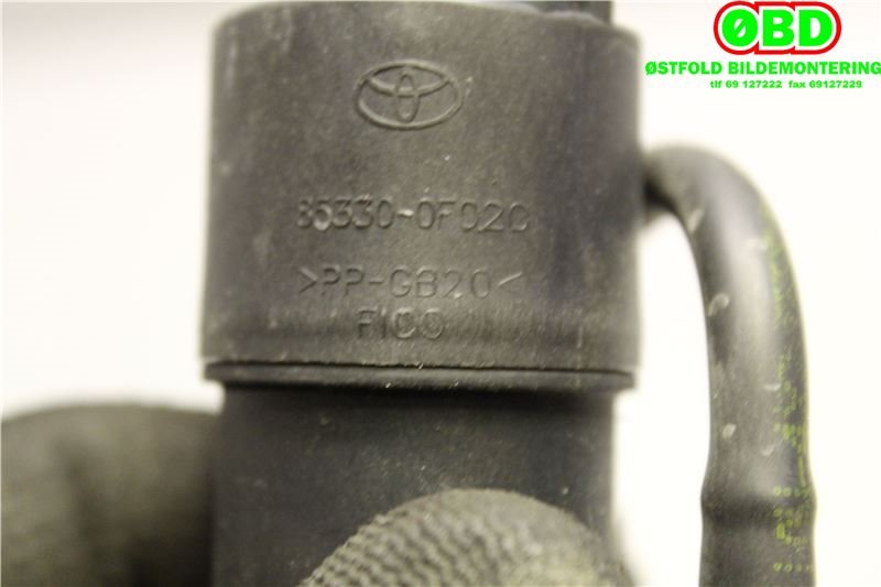 Spylerpumpe bak til Toyota Yaris 2012-2014 (Type III, Fase 1)  (TOYOTA|853300F020|)