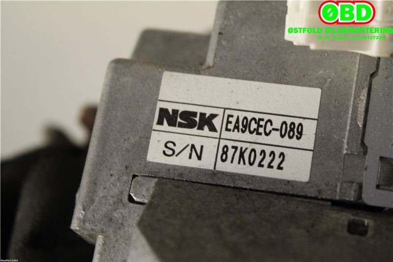 Rattaksel elektrisk servo til Nissan Qashqai 2007-2010 (Type I, Fase 1)  (NISSAN|B8500EY43A|)