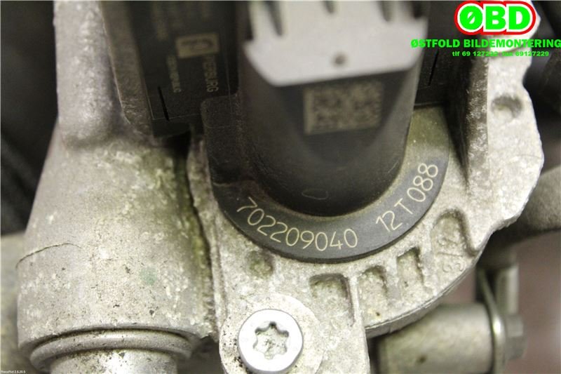 EGR-ventil til Citroën C3 2010-2016 (Type II) (CITROEN|1618LN|)