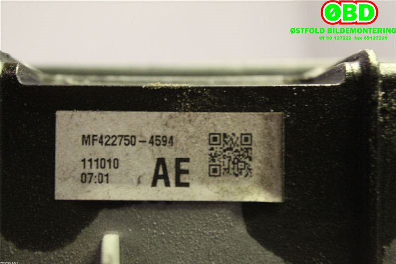 Kjølevifte til Toyota Auris 2010-2012 (Type I, Fase 2) (TOYOTA|163610T120|163610T110|)