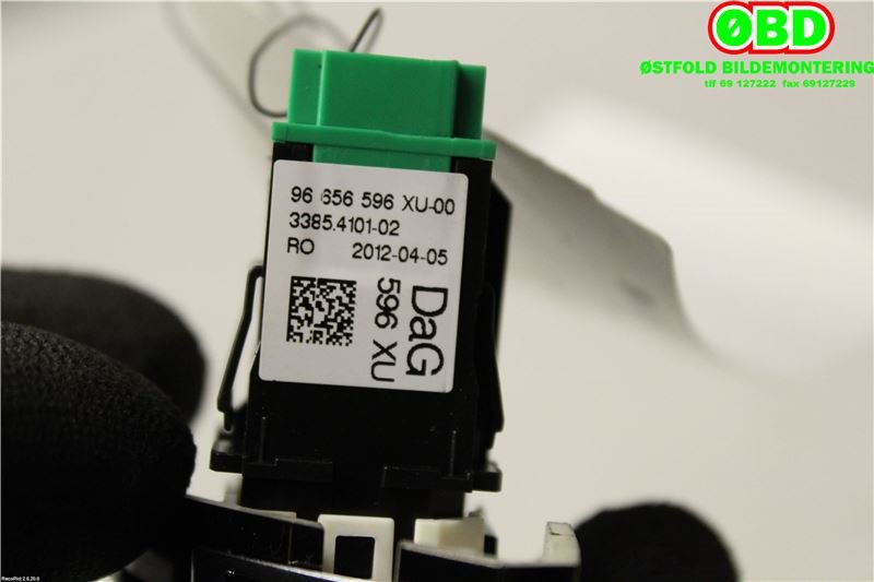 Bryter diverse til Citroën C3 2010-2016 (Type II)  (CITROEN|6490 ET||96656596XU00)