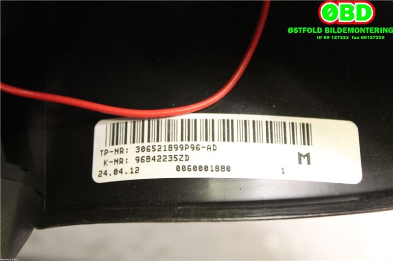 Ratt til Citroën C3 2010-2016 (Type II)  (CITROEN|4109NS|96842235ZD)
