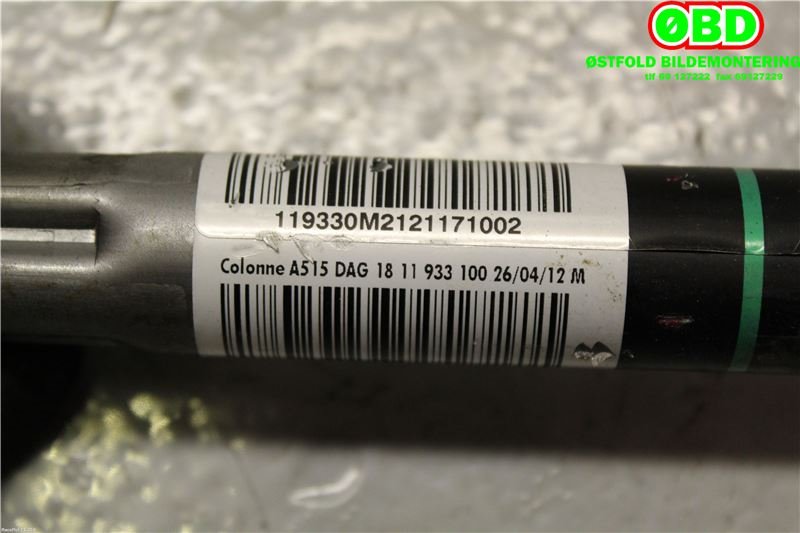 Rattaksel til Citroën C3 2010-2016 (Type II)  (CITROEN|4123GK|)