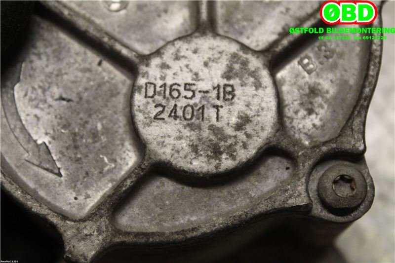 Vakuumpumpe til Peugeot Expert 2007-2016 (Type II)  (PEUGEOT|456587|9801888780|)