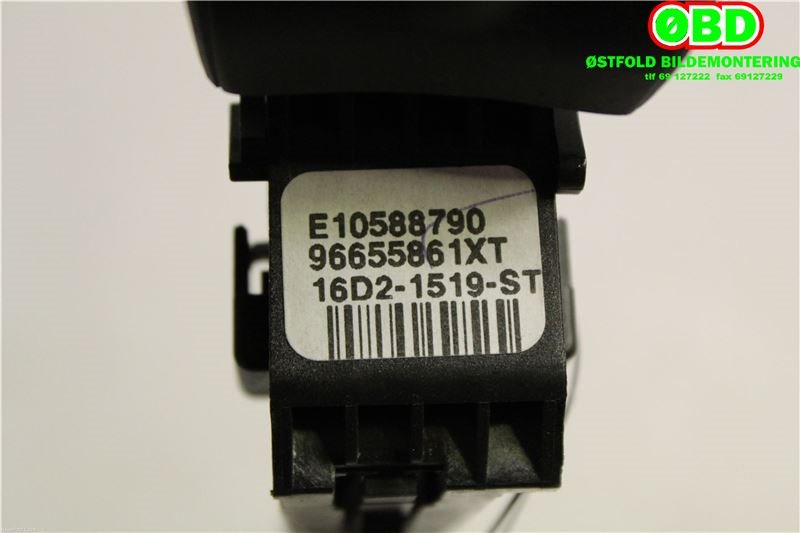 Bryter cruise control til Citroën C3 2010-2016 (Type II)  (CITROEN|6242 ZS|96 655 861 ZD|96655861XT)