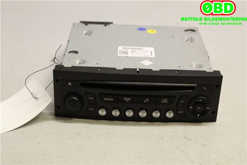 Bilstereo til Citroën C3 2010-2016 (Type II) (CITROEN|16089128XT|1616151180|98016070XT)