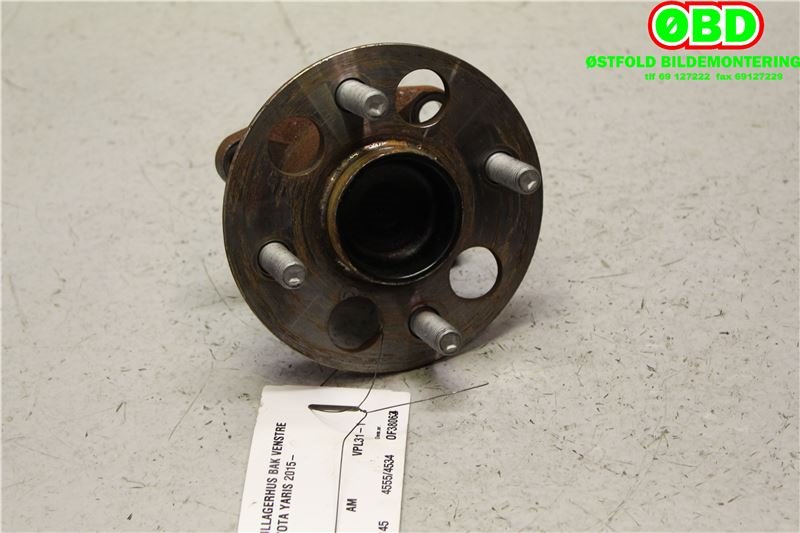 Hjulspindel venstre bak til Toyota Yaris 2014-2020 (Type III, Fase 2) (TOYOTA YARIS HYBRID|424500D112|)