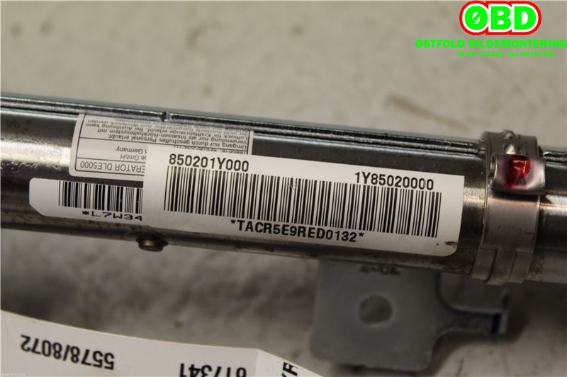 Airbag gardin høyre til Kia Picanto 2011-2017 (Type II) (KIA|850201Y000|)