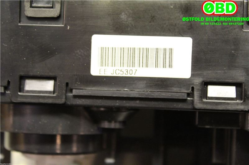Varmeapparat betjening til Kia Picanto 2011-2017 (Type II) (KIA|972501Y025AHV|)
