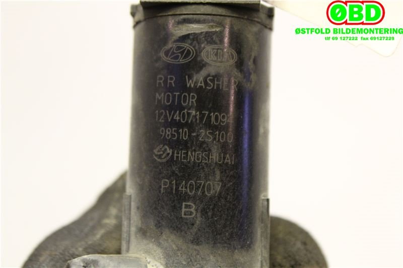 Spylerpumpe til Kia Picanto 2011-2017 (Type II) (KIA|985102S100|)