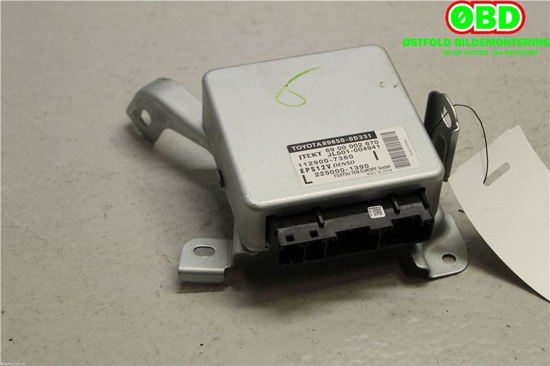 Styreenhet servo til Toyota Yaris 2012-2014 (Type III, Fase 1) (TOYOTA|896500D331|)