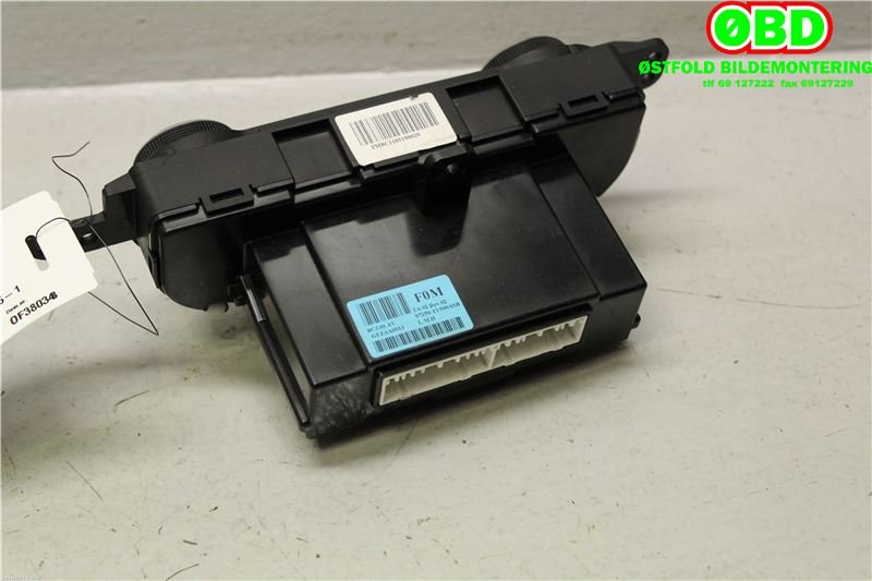 Varmeapparat betjening til Kia Picanto 2011-2017 (Type II) (KIA|972501Y500ASB|)