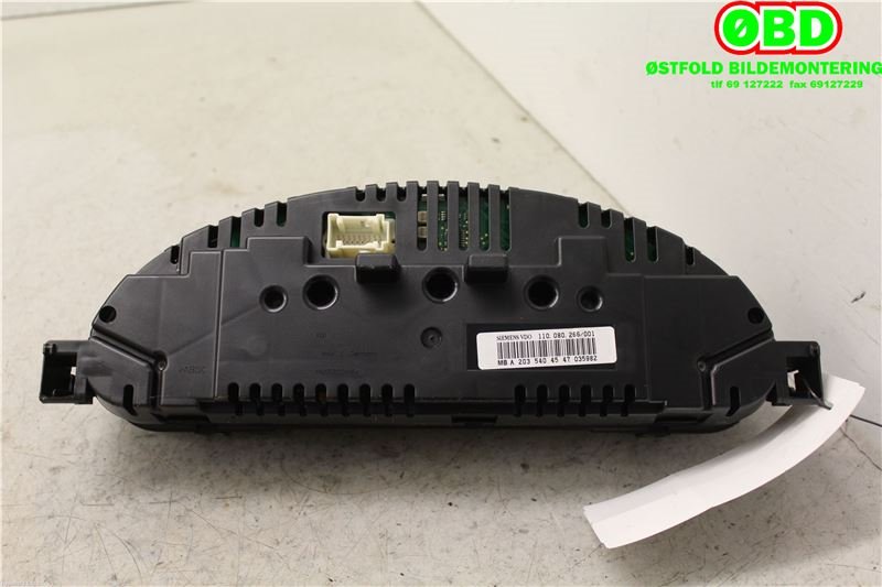 Instrumentpanel til Mercedes C-Klasse 2004-2007 (Fase 2) (W203) (W203) (MERCEDES|A 203 540 45 47||2035404547)