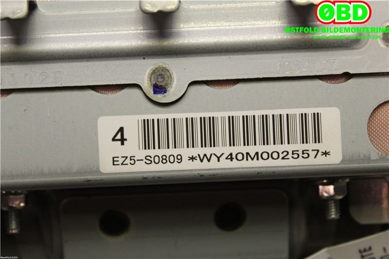 Airbag passasjer til Subaru Legacy 2009-2015  (SUBARU|98271AJ010|98271AJ011|)