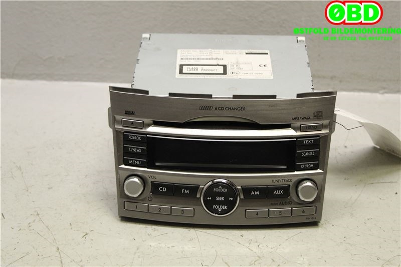 Bilstereo til Subaru Legacy 2009-2015 (SUBARU|86201AJ410|)