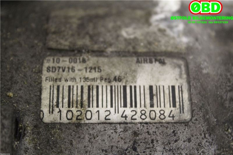 Aircondition kompressor til Ford Galaxy 2001-2006 (Type II) (FORD|1111419|)
