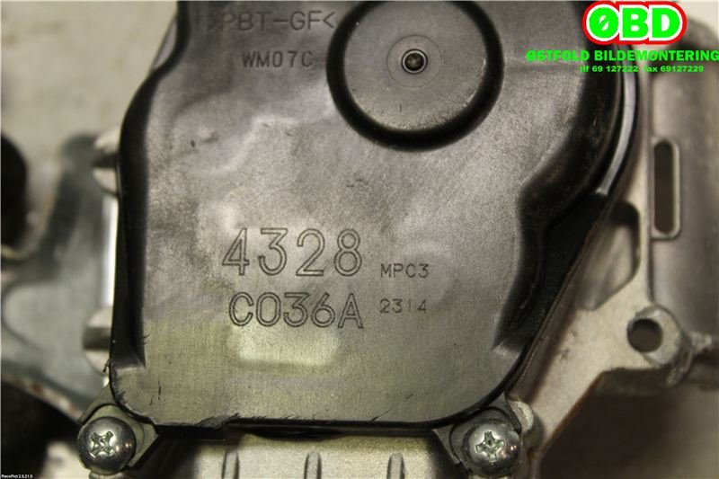Viskermotor frontrute til Renault Captur 2013-2020 (Type I) (RENAULT|)