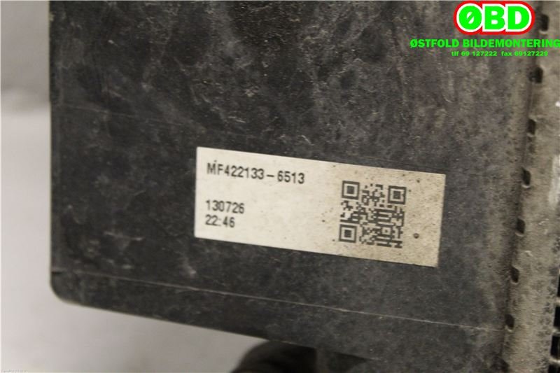Radiator (manuell gir) til Toyota Auris 2013-2015 (Type II, Fase 1) (TOYOTA|164000D400|)