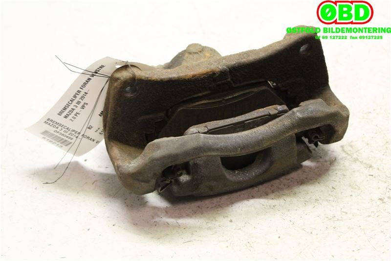 Bremsecaliper venstre foran til Mazda 3 2013-2016 (Type III, Fase 1) (MAZDA|B4Y73399ZB|)