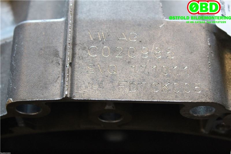 Girkasse automat til Audi A4 2015-2019 (Type V, Fase 1) (B9) (B9) (AUDI A4 AVANT|0CK300044S|SVQ|)