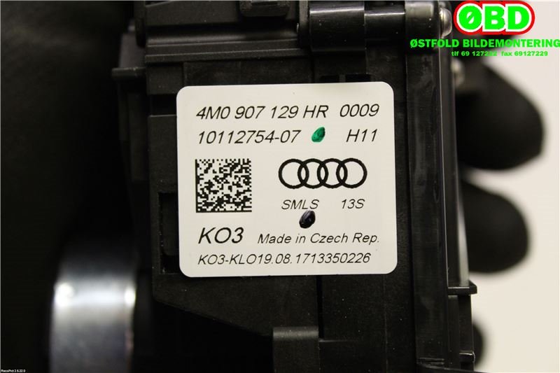 Bryter combi til Audi A4 2015-2019 (Type V, Fase 1) (B9) (B9) (AUDI A4 AVANT|4M0907129HR|4N0907129LF)