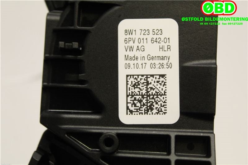 Pedal gass til Audi A4 2015-2019 (Type V, Fase 1) (B9) (B9) (AUDI A4 AVANT|8W1723523|)