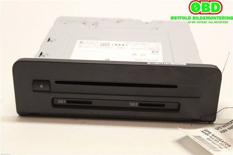 Bilstereo navigasjon til Audi A4 2015-2019 (Type V, Fase 1) (B9) (B9) (AUDI A4 AVANT|8W0 035 188 G||8W0035188G)