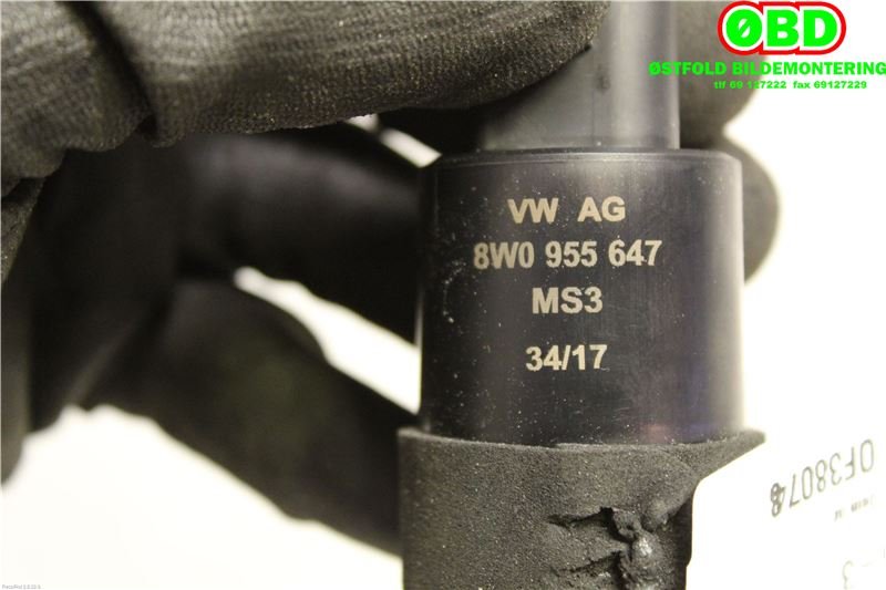 Spylerpumpe til Audi A4 2015-2019 (Type V, Fase 1) (B9) (B9) (AUDI A4 AVANT|1K6 955 651|8W0955647)