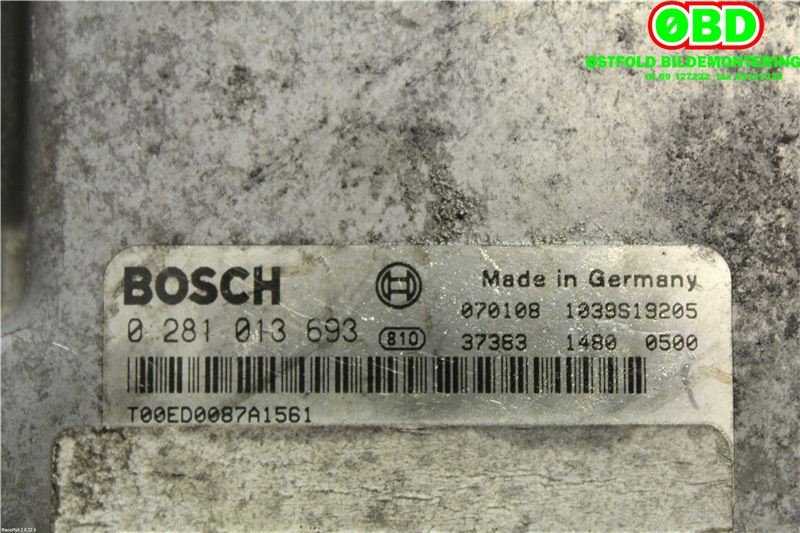 Styreenhet motor til Dodge Caliber 2006-2010  (DODGE||0281013693)