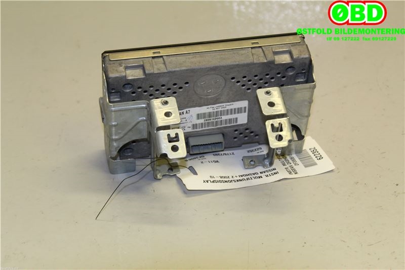 Instrument kjørecomputer til Nissan Qashqai 2007-2010 (Type I, Fase 1)  (NISSAN|28091EP00A|)