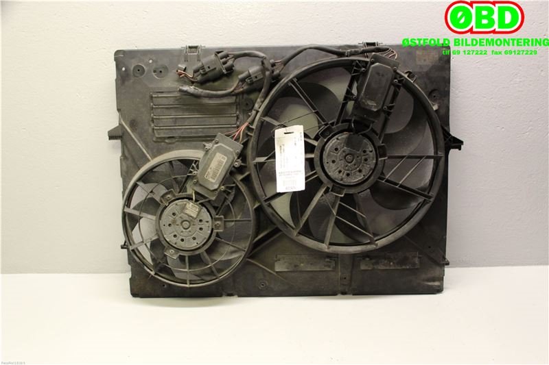 Kjølevifte til VW Touareg 2003-2007 (Type I, Fase 1) (VOLKSWAGEN|7L0 959 455 F|7L0 959 455 G|)