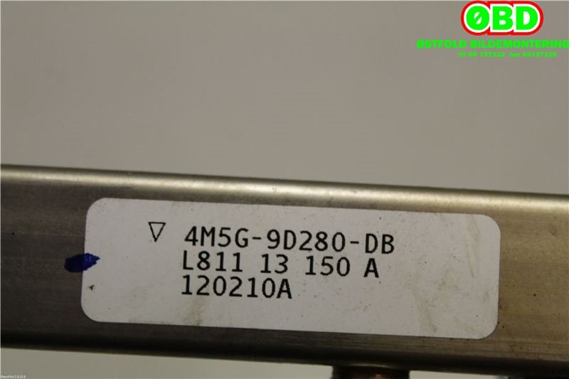 Dyseskinne (fuelrail) til Ford Mondeo 2007-2010 (Type IV, Fase 1)  (1356997||4M5G9D280DB)