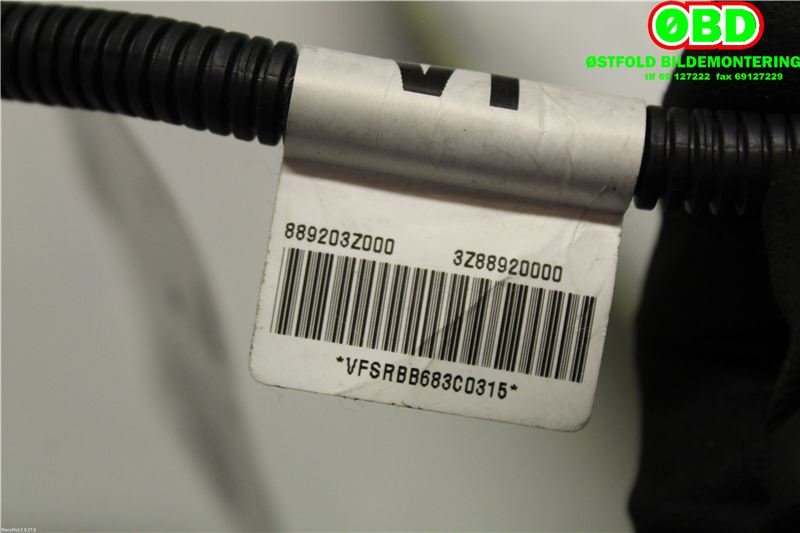 Airbag sidepute høyre til Hyundai i40 2012-2017 (HYUNDAI|889203Z000|)