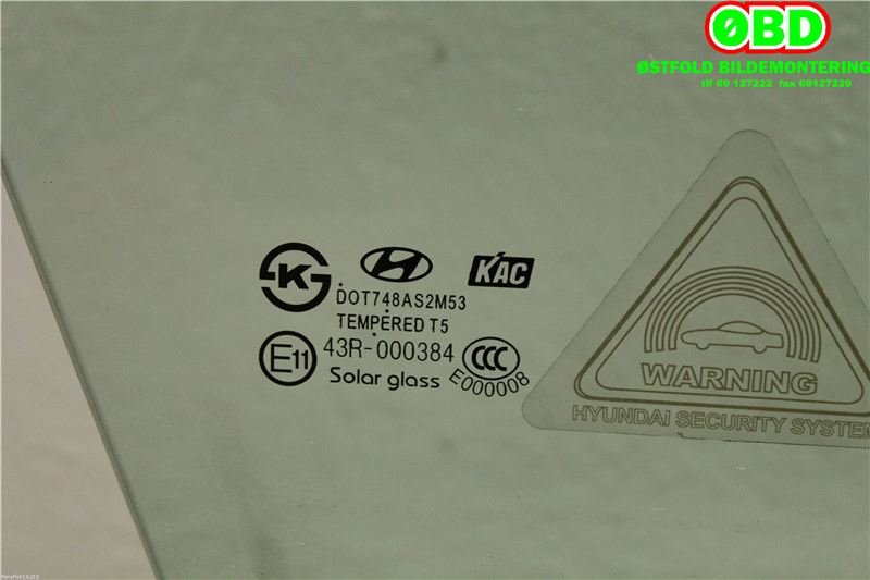 Siderute høyre foran til Hyundai i40 2012-2017 (HYUNDAI|824213Z010|)