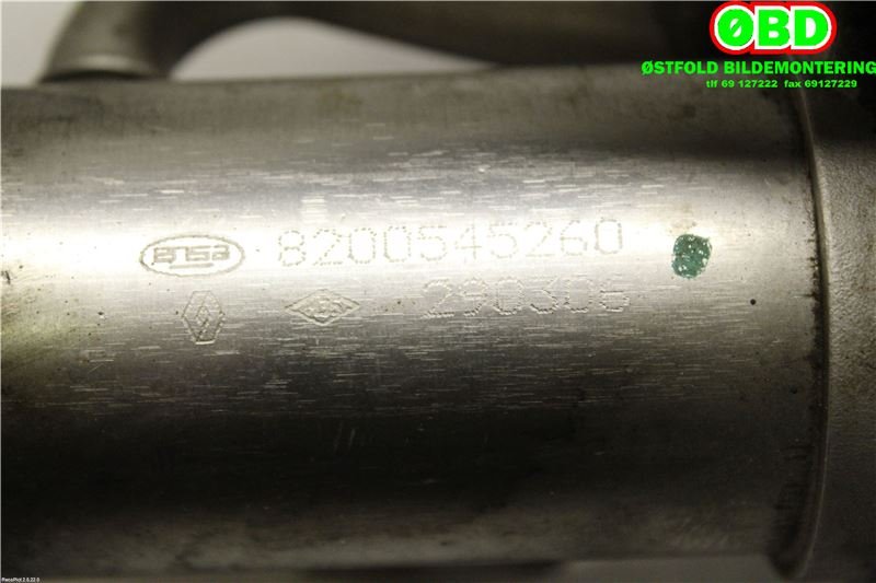 EGR-ventil til Nissan Note 2006-2013 (Type I)  (NISSAN|)