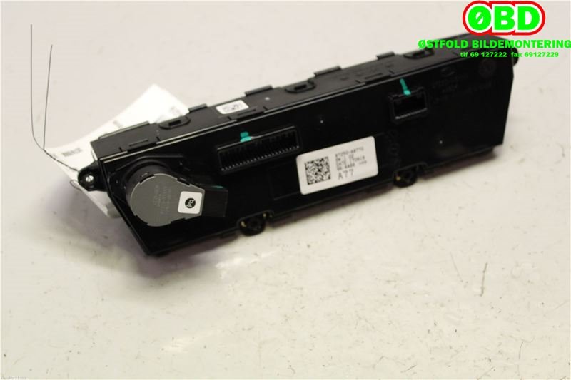 Varmeapparat betjening til Kia Optima 2017-2020  (Elektrisitet (ladbar) + bensin|97250A8770WK||97250A8770)