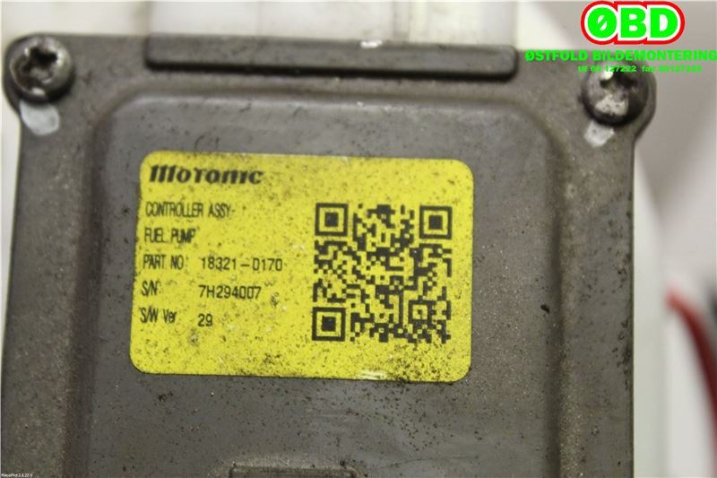Styreenhet drivstoffpumpe til Kia Optima 2017-2020  (Elektrisitet (ladbar) + bensin|31110E6800|)