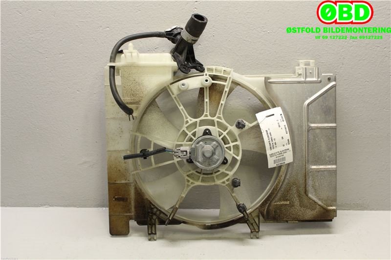 Kjølevifte til Toyota Yaris 2006-2009 (Type II, Fase 1)  (TOYOTA|163600Q040|)