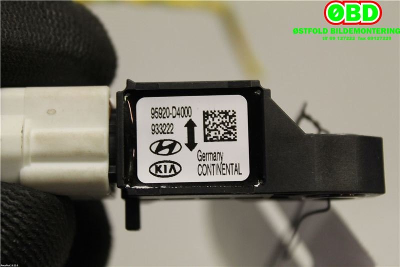Sensor diverse til Kia Optima 2017-2020 (Elektrisitet (ladbar) + bensin|95920D4000|)
