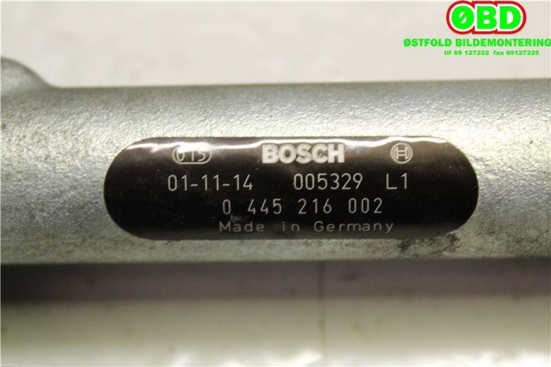 Dyseskinne (fuelrail) til BMW 5-Serie 1996-2003 (E39) (E39) (|0445216002)