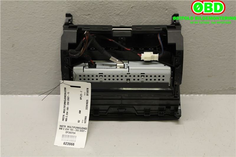 Instrument kjørecomputer til Mercedes C-Klasse 2011-2014 (Fase 2) (W204) (W204) (MERCEDES|A 204 820 54 97||2048205497)