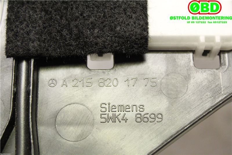 Sensor diverse til Mercedes CL 2000-2006 (C215) (C215) (MERCEDES|A 215 820 17 75||2158201775)