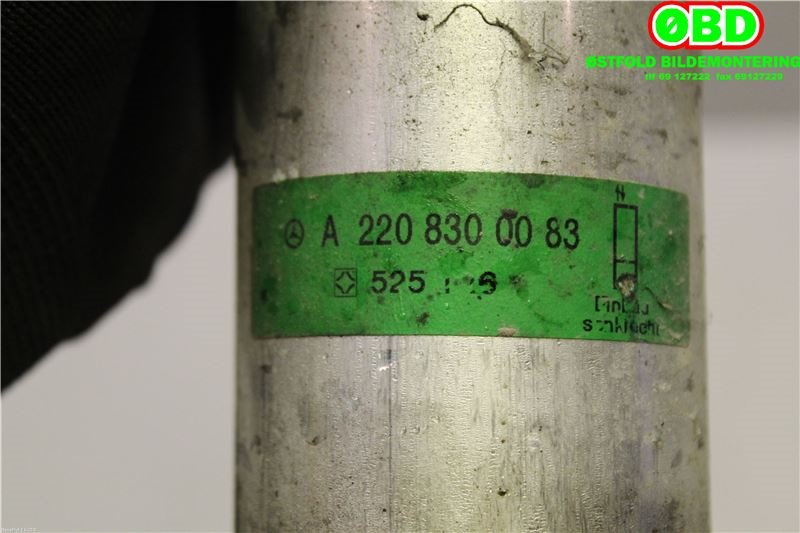 Kullfilter (boks) til Mercedes CL 2000-2006 (C215) (C215) (MERCEDES|A 220 830 00 83||2208300083)
